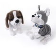 thumbnail image 5 of Variedad de juguetes de peluche para perros eléctricos con control por voz, lindos perros robot interactivos inteligentes para mascotas, husky, 5 of 5