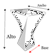 thumbnail image 4 of Maceta de fiba de vidrio FibraFormas Modelo Espiral Grande Blanco FibraFormas Fibraformas de México Espiral Grande Blanco, 4 of 4