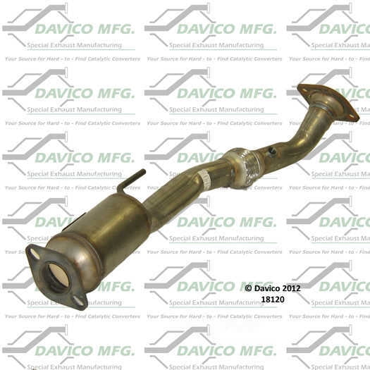 Davico Mfg 48120 Dealer Alternative Direct-Fit Catalytic Converter