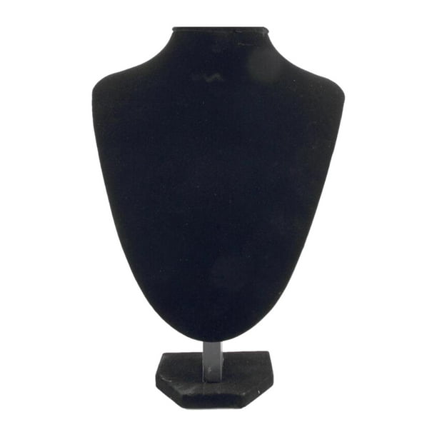 Elegante organizador de joyas para exhibir con estilo cadenas y collares en los estantes. 24cmx18cm