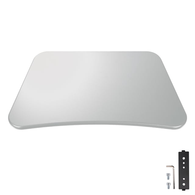 Yescom Sliding Desktop Keyboard Tray for PC Mobile Cart Medical Trolley Cart Silver