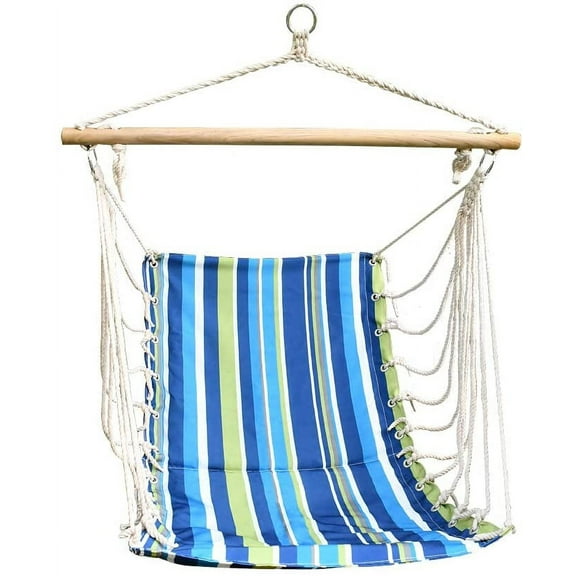 Colorful Indoor Outdoor Hanging rope hammock chair swing seat Multi-color,stand is not include