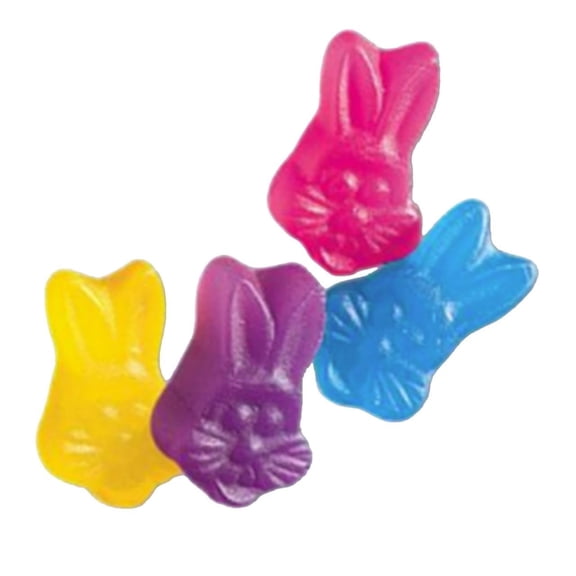YANKEETRADERS® Bunny Jubes Gummy Candies, Assorted Fruit Flavors, 2 Pounds
