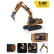thumbnail image 4 of Caja de regalo para niños con modelo de coche, camión de ingeniería de aleación, excavadora, modelo con iluminación, coche de juguete para niños que simula vehículos de ingeniería, 4 of 7