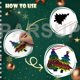 thumbnail image 5 of Art Craft Kit Aviski, papel para rascar con forma de árbol de Navidad, 96 unidades, 5 of 7