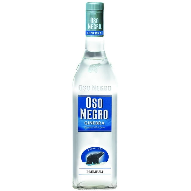 Pack de 4 Ginebra Oso Negro 1 L