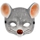 thumbnail image 1 of FELTECHELECTR 1 máscara de carnaval 3D de ratón, ideal para fiestas de cosplay, Halloween, para niños y adultos (gris claro)., 1 of 4