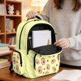 thumbnail image 6 of Whosucclay Hedgehog Apple 17 Inch Kids Backpack, Spacious School Backpack Bookbag for Boys Girls, Wear Resistant Lightweight Rucksack for High School Kindergarten, 6 of 8
