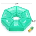 thumbnail image 2 of Weekly Pill Box | Individual travel vitamin storage box | 7 days twice a day, 2 of 4