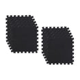 thumbnail image 4 of 10 piezas de alfombras cuadradas de rompecabezas de felpa entrelazadas, baldosas cuadradas suaves para decoración de salón, habitación de bebé, hogar negro, 4 of 8