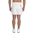 thumbnail image 4 of MH STUDIOS WHITE Men's Athletic ShortS (4XL), 4 of 4
