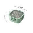 thumbnail image 3 of EGNMCR Lunch Box Kids,Bento Box Adult Lunch Box,Lunch Containers For Adults/Kids/Toddler,1200ML-5 Compartment Bento Lunch Box,Built-In Reusable Spoon & BPA-Free, Mother's Day Gift Ideas, 3 of 8
