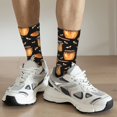 thumbnail image 6 of Logiee Bee and Honey Print Adult Socks for Men & Women,Calf Socks, Ankle Socks,Boots Socks,Breathable Casual Sock,Unisex Crew Socks, 6 of 6