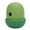 Peacock Green and Dark Green, variant on Nieyigj Dog Food Dispensing Ball Toy, Acorn Shaped Interactive Slow Feeder for Picky Eaters, Durable Silicone Pet Enrichment Toy (4.72 in / 12 cm), Coffee & Grey