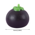thumbnail image 2 of Water Balloon Mangosteen Fruit Squeeze Toy, Stress Toy Rebound, Prank Relief, Slow, 2 of 7