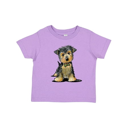 

Inktastic Little Gent Yorkie Gift Toddler Boy or Toddler Girl T-Shirt