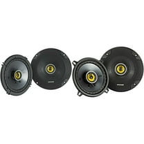 Kicker 46CSC654 CS-Series CSC65 6.5-Inch (160mm) Coaxial Speakers w/ 46CSC54 5.25" Coaxial Bundle