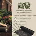 thumbnail image 2 of DeWitt Professional Max Weed Barrier Fabric 4.1 oz, Heavy-Duty Weed Control, 4 x 250 Feet, 2 of 10