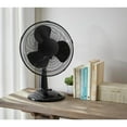 thumbnail image 2 of 12 In. Black Portable Personal Table Fan, 2 of 2