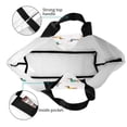 thumbnail image 5 of Kuqiui Dachshund Dog Puppy Print Tote Bag,Zipper Tote Bag for Women,Tote Bag Inner Pocket Pattern Lightweight Daily Bag Book Bag, 5 of 9
