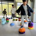 thumbnail image 4 of Stepping Stones For Promoting Balance Coordination Skills Balance Stepping Stones Kids Floor Stepping Stones Balance Stones Stepping Stone Kit Sensory Stepping Stones Blue Blue, 4 of 5