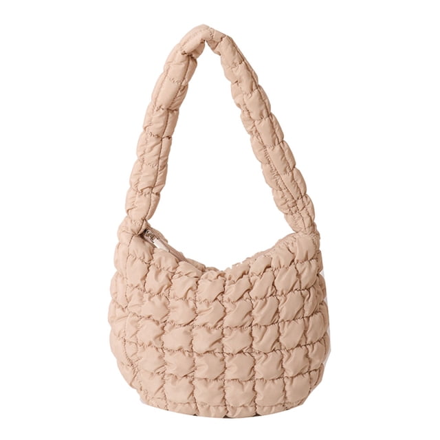 Sonducket Bolso cruzado artesanal exquisito para mujer, poliéster resistente al desgarro con bandolera de costura fina, para mujer Bolsas de mensajero y de hombro caqui