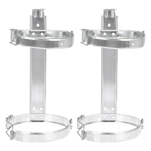 SHISUYAN 2pcs Iron Extinguisher Wall Mount Fire Extinguisher Mount Extinguisher Wall Bracket for Extinguishers Easy Installation Extinguisher Holder