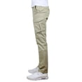 thumbnail image 4 of GBH Men's Slim-Fit Cotton-Stretch Cargo Chino Pants (30-40), 4 of 5