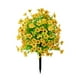 thumbnail image 1 of Flor artificial de lavanda morada decoración de patio con amarillo, 1 of 2