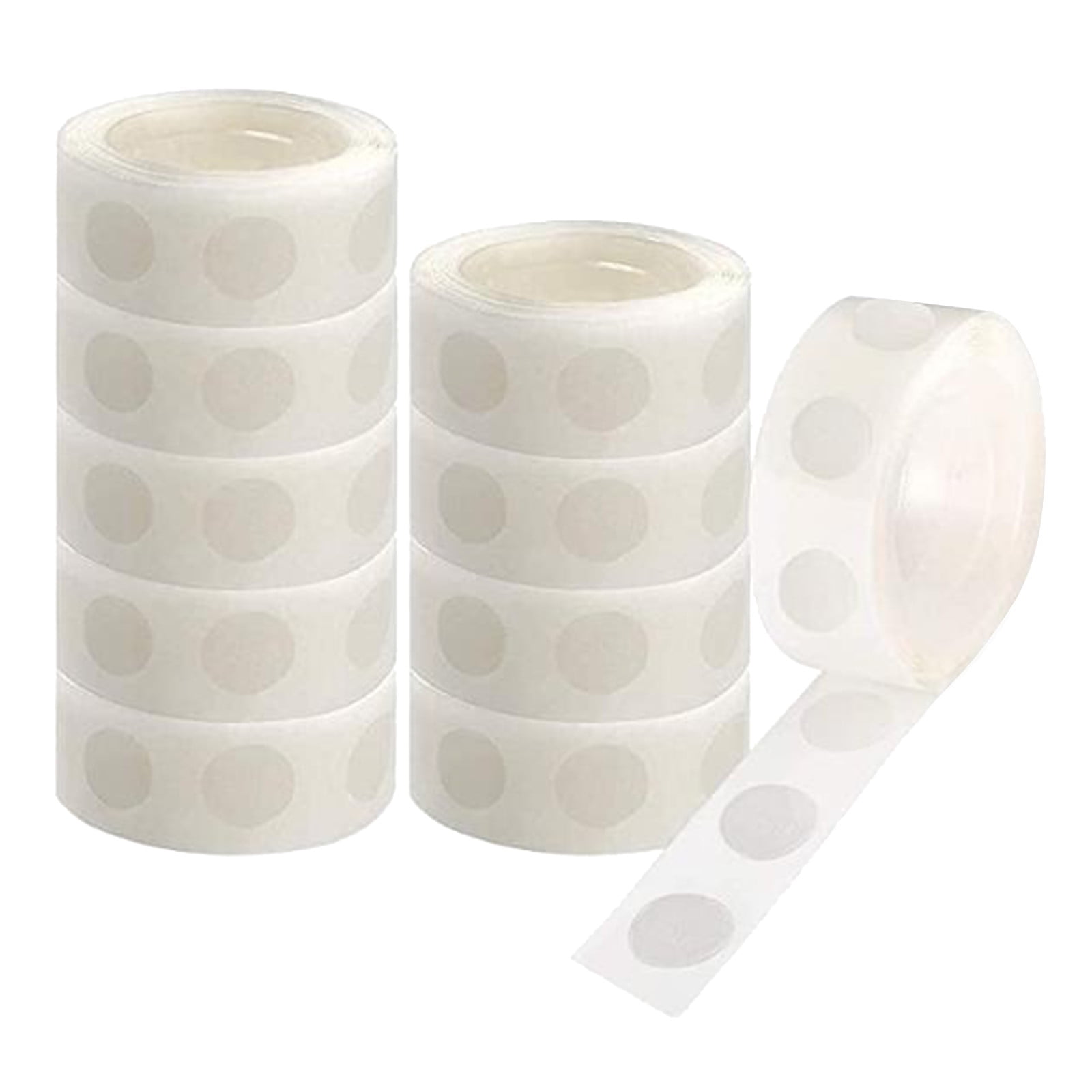 500 Clear Sticky Glue Dots Craft Removable Adhesive Foil Party Wedding Favors 