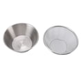 thumbnail image 1 of Colador de Acero inoxidable Con Tazón para Mezclar, Cesta Coladora de Alimentos de Cocina de 5,7 Pulgadas, Colador de Cocina, Colador, Escurridor de Oollas para Cocinar, Colador, 1 of 7