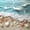 Ocean 2, variant on jejeloiu Watercolor Beach Sunset 7 Pieces Full Size Bedding Sets For Girls,Ocean Theme Full Size Bed in a Bag,Peach Blue,Reversible