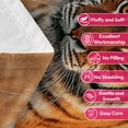 thumbnail image 7 of Flannel Fleece Throw Blanket, Soft Large Throw Blanket, Lightweight Cozy Plush Throw Blanket Fit Sofa Bed, 30"x40", Tiger, 7 of 7