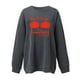 thumbnail image 3 of Blusa de manga larga suelta con estampado de moda para mujer, blusas informales con cuello redondo, sudaderas con capucha Pompotops FGAJ4452, 3 of 4