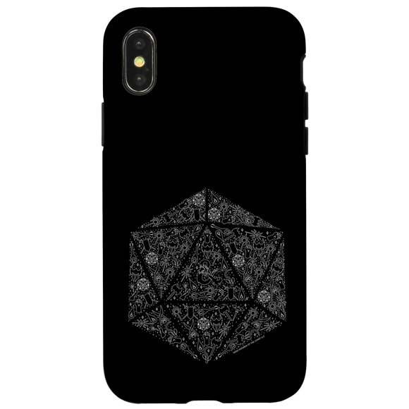 Funda de teléfono Dungeons & Dragons Celestial D20 para iPhone X/XS