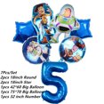 thumbnail image 1 of Mantel de plástico con temática de Toy Story para niños y niñas, cubierta de mesa para fiesta de cumpleaños, decoraciones para Baby Shower, favores, 1 lote（Balloon 7pcs4, 1 of 5