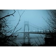 thumbnail image 2 of Berzel, Erin 18x13 Black Ornate Wood Framed with Double Matting Museum Art Print Titled - St. Johns Bridge VIII, 2 of 4