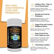 Intelligent Labs Kids Probiotics with Prebiotics, 6 Billion CFU, 60 Chewable Tablets (60-Day Supply)