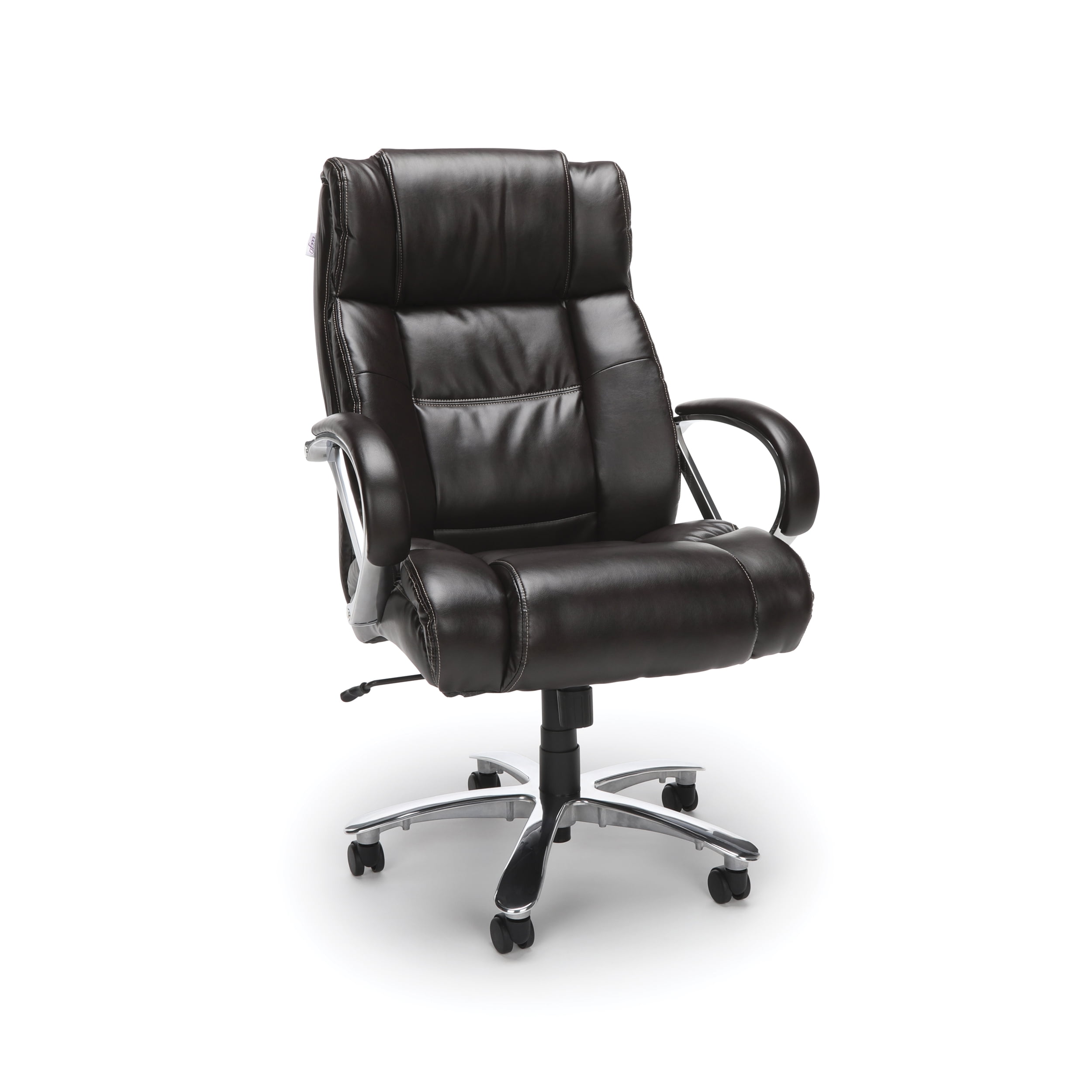 Ofm Avenger Series Model 810 Lx Leather High Back Big And Tall Ofm Avenger Series Model 810 Lx Leather High Back Big And Tall Executive Office Chair Black Com