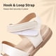 thumbnail image 3 of Sandalia DREAM PAIRS SDSD223K Blanca para Niños Talla 13, 3 of 7