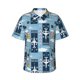 thumbnail image 1 of Balery Airplanes and Aviation Signs Camisas hawaianas de manga corta para hombre, camisas playeras de corte holgado, camisas de vacaciones con botones,3X-Large, 1 of 7