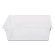 Rubbermaid Commercial Food/Tote Boxes, 12.5 gal, 26 x 18 x 9, Clear, Plastic