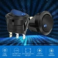 thumbnail image 3 of Youkk 5pieces Safe And Durable LED Illuminated Rocker Switch For 12V Car Lights Easy To Recognize, 3 of 6