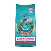 Purina ONE High Protein, Natural Dry Kitten Food, +Plus Healthy Kitten Formula, 3.5 lb. Bag