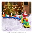 thumbnail image 4 of Inflables Holiday Time De Diseño Tren Navideño 6 m Largo, 4 of 4