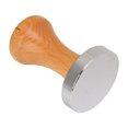 thumbnail image 3 of Coffee Powder Tamper, Ergonomic Design Easy To Clean Beech Stainless Steel Rustproof Coffee Tamper  For Cafe 58mm/2.3in, 3 of 8