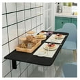Chen xin Wall Mounted Folding Table, 31.5" x 23.5" DropLeaf Floating