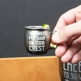 thumbnail image 5 of Pavilion Gift Company - Hair on Your Chest - 2 oz Stainless Steel Moscow Mule Shot, 5 of 8