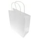 thumbnail image 4 of 10 bolsas de regalo para fiestas con asas, ideales para cumpleaños, bodas y otros eventos. Blanco, 4 of 9