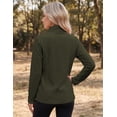 thumbnail image 6 of Zeagoo Fleece Jacket for Women Long Sleeve Lightweight Full Zip Up Coat with Pockets Fall Outwear, 6 of 6